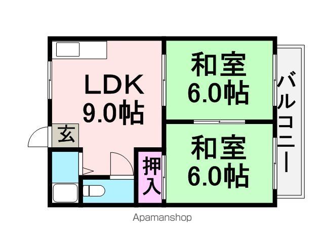 ファミール杉の間取り写真