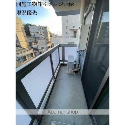 ヒルズ馬橋Ⅱ[1K/20.34m2]のバルコニー