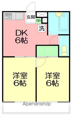 ルミエール富水の間取り写真