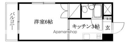 宮田ビル[1K/1m2]の間取図