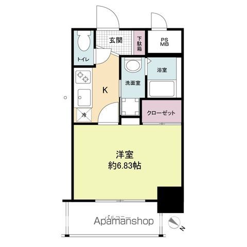 DSタワー大博通りの間取り写真