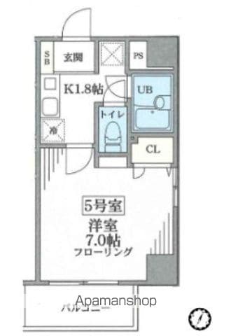 エクセレントアフィー横浜橋の間取り写真