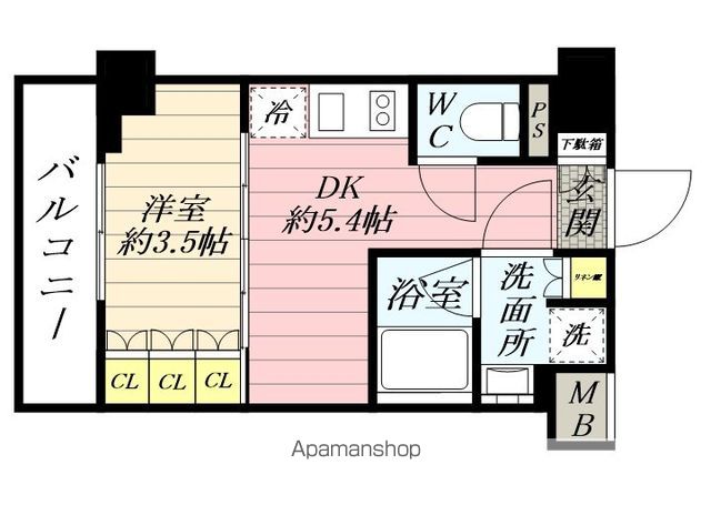 セジョリ横浜鶴見NORTHの間取り写真