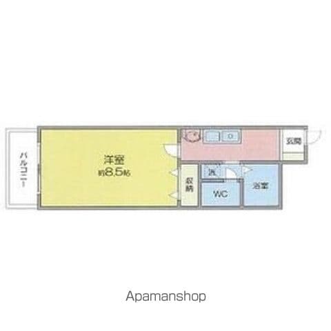 ドミール市木の間取り写真