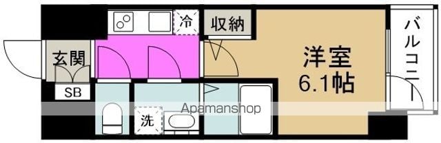エスリード福島レジデンスの間取り写真
