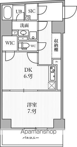 THE PALMS三鷹Iの間取り写真