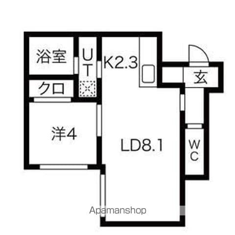 PERMANENT ARK BLESSの間取り写真
