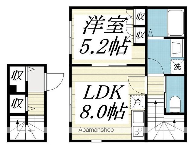 EDELWEISSの間取り写真