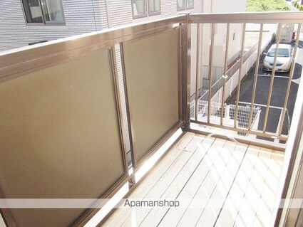 ハイツＫⅡ[2DK/45.55m2]のバルコニー