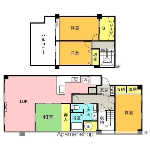 国分寺ハウスの間取り写真