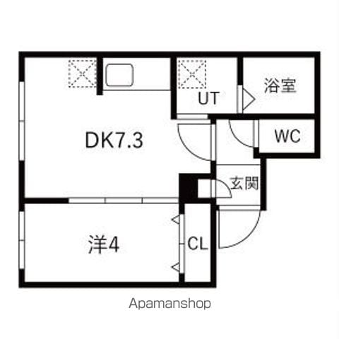 RAFFINE南郷通IIIの間取り写真