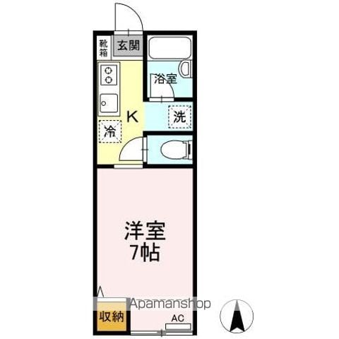 メゾンドールの間取り写真