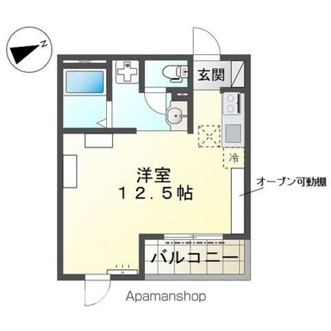 戸田市中町マンション工事の間取り写真