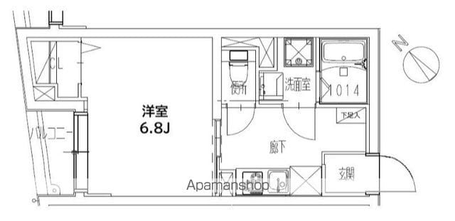CREAL落合南長崎の間取り写真