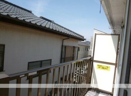 スカイハイツ柏[2K/29.81m2]のバルコニー