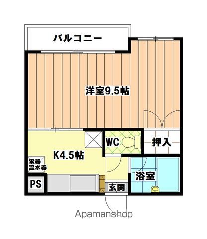 ロッジ松香台の間取り