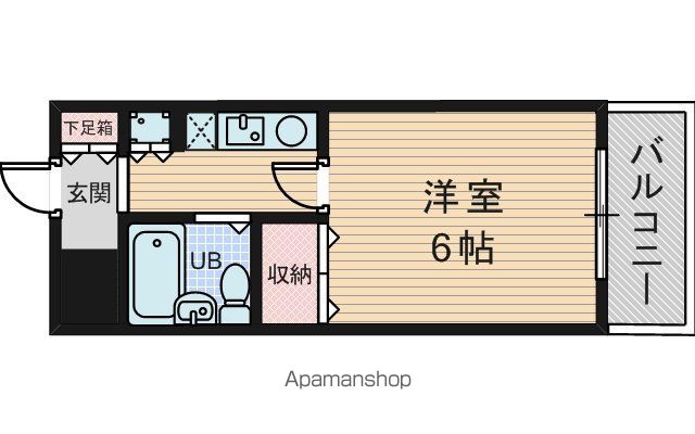 メロディーハイム淡路の間取り写真