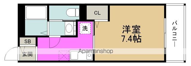 阪神ハイグレードマンション12番館の間取り写真