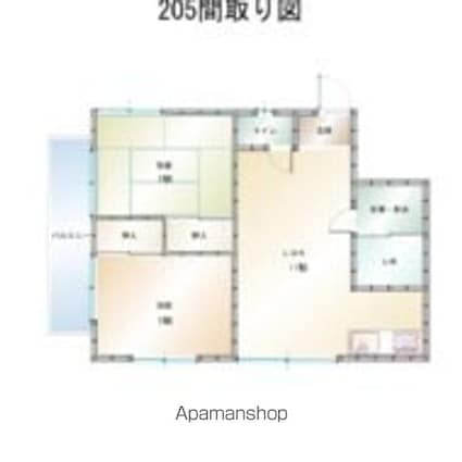 グランドハイム森松[2LDK/50.5m2]の間取図