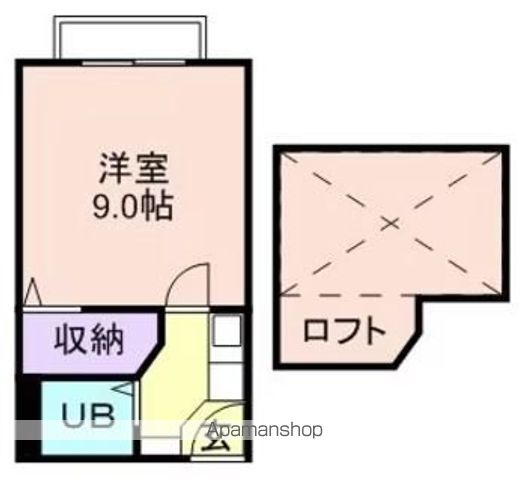 和歌山市畑屋敷円福院西ノ丁のマンションの間取り