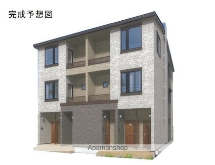 仮）八ケ崎７丁目アパート[1LDK/43.93m2]の外観