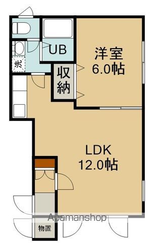 パステルコート富岡の間取り写真