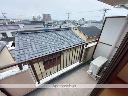 ミラハイツ枝松[1K/21.42m2]のバルコニー