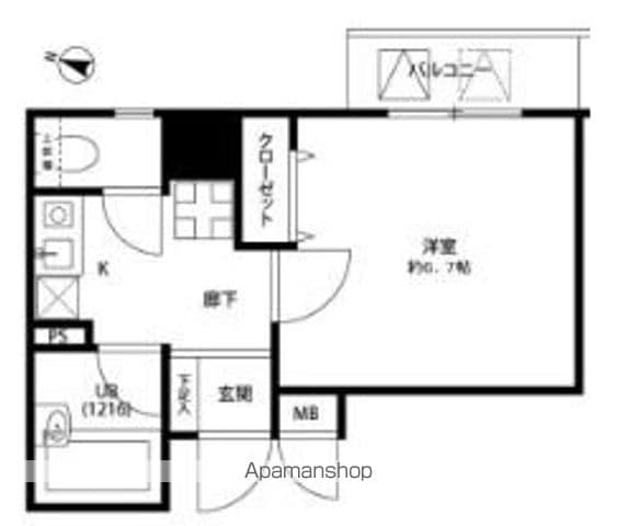 プレール九段 504 ｜ 東京都千代田区九段北１丁目2-8（賃貸マンション1K・5階・22.40㎡） その2