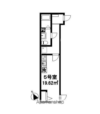 フローラ湘南茅ヶ崎の間取り