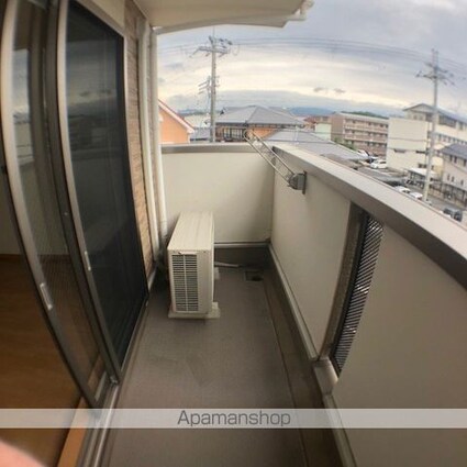 カルムアビタシオン大将軍Ⅱ[1K/27.98m2]のバルコニー