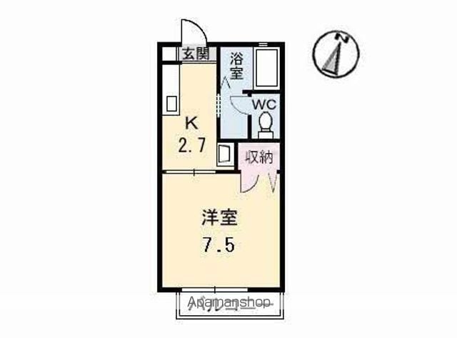 ディアス下小川の間取り写真