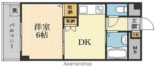 第2東三国グランドハイツ北の間取り写真
