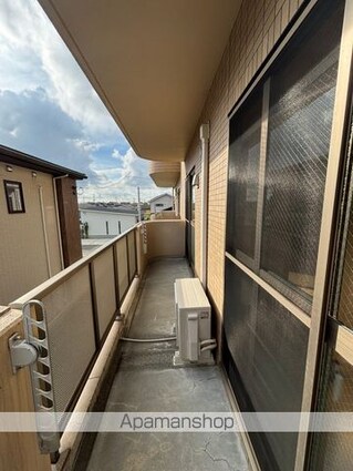 ヴェルドミール[2LDK/56.73m2]のバルコニー