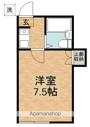 ソネット２１７２[1K/20m2]の間取図