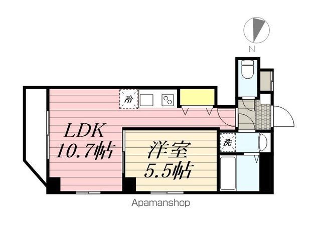 クラージュグラン院内の間取り