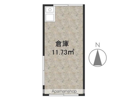 甲武ビル[事務所/11.73m2]の間取図