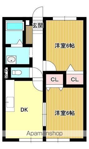 ニューホライズンIIの間取り写真