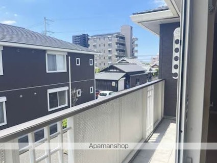 グランマスト古川北　Ａ棟[2LDK/61.6m2]のバルコニー