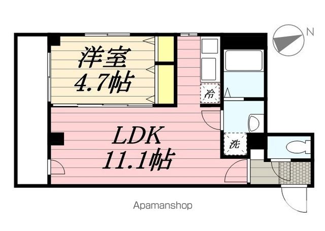 ＡＬＢＩＯＮ新検見川の間取り