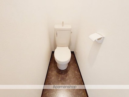 ウエストビル松山[1K/25.92m2]のトイレ