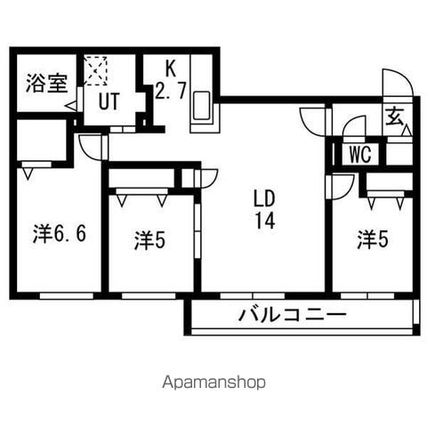 ステラ ポラーレの間取り写真