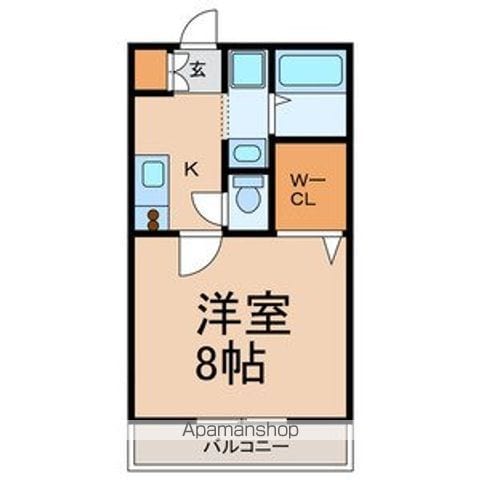 サンモール・Sの間取り写真