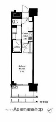 フレンシア浅草橋[1K/26.94m2]の間取図