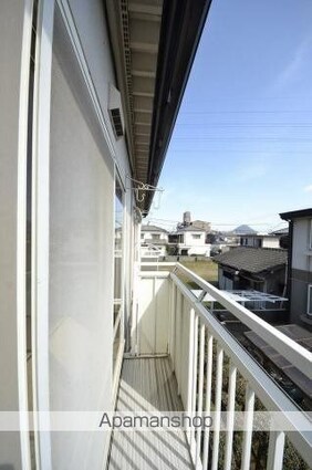 幸町・聖北ハイツ　Ｂ棟[2DK/42.42m2]のバルコニー