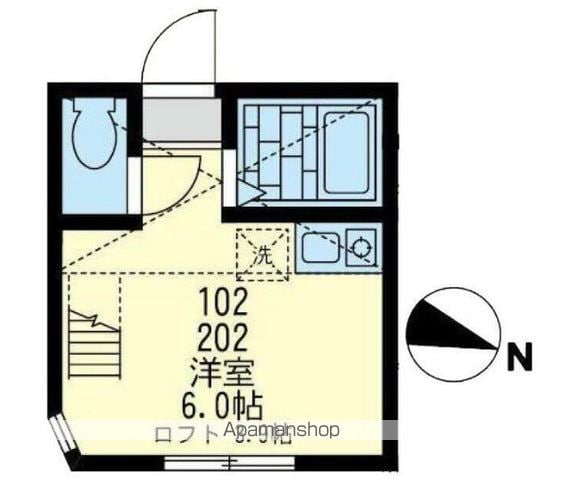 グロース天王町の間取り