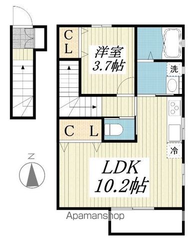 【エスポワールの間取り】