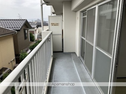 ウイング２１[3DK/51m2]のバルコニー