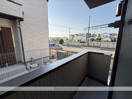 ブリリアントＹＮ[2LDK/47.94m2]のバルコニー