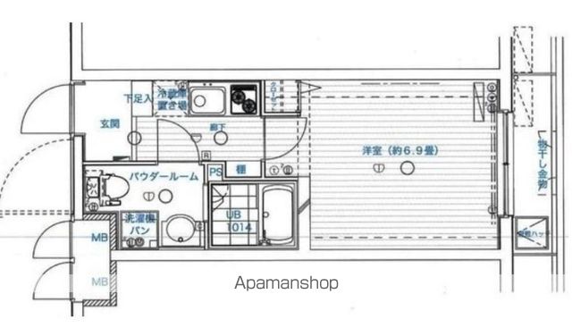 【板橋区大谷口上町のマンションの間取り】