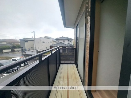 フォブール小栗[3DK/57.13m2]のバルコニー